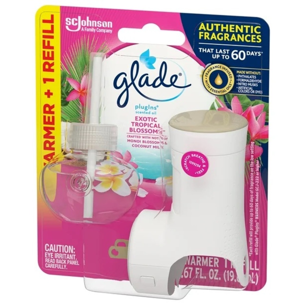Glade PlugIns Scented Oil Warmer with Refill